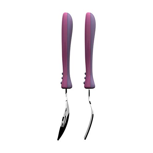 Zak Designs Minnie Easy Grip Fork & Spoon Set Zak Designs Minnie Easy Grip Fork & Spoon Set